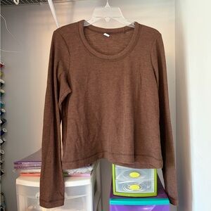 Tall Long Sleeve Waffle Shirt Old Navy